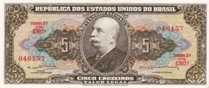 Brazil, 5 Cruzeiro, P176d