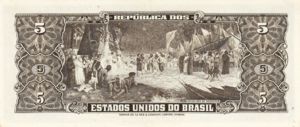 Brazil, 5 Cruzeiro, P176d