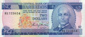 Barbados, 2 Dollar, P30a