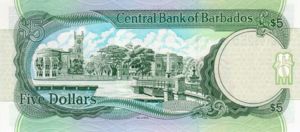 Barbados, 5 Dollar, P47