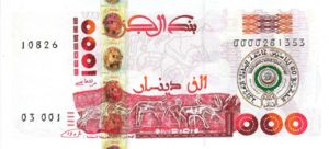Algeria, 1,000 Dinar, P143