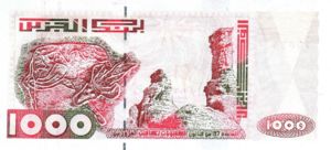 Algeria, 1,000 Dinar, P143