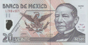 Mexico, 20 Peso, P116e
