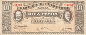 Mexico, 10 Peso, S534b