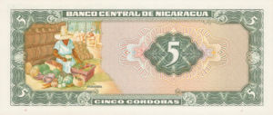 Nicaragua, 5 Cordoba, P122, BCN B16a