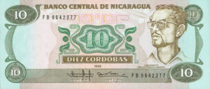 Nicaragua, 10 Cordoba, P151, BCN B45a
