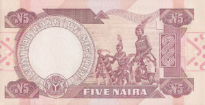 Nigeria, 5 Naira, P24g v2, CBN B22h