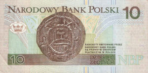 Poland, 10 Zloty, P173a, NBP B54a
