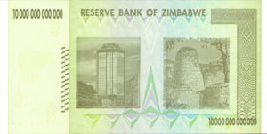 Zimbabwe, 10,000,000,000,000 Dollar, P88