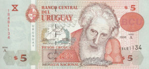 Uruguay, 5 Peso Uruguayo, P80