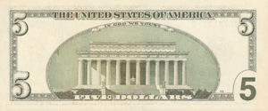 United States, The, 5 Dollar, P510 B2