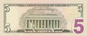 United States, The, 5 Dollar, P524