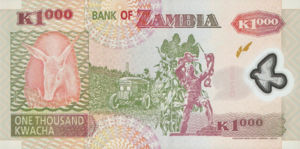 Zambia, 1,000 Kwacha, P44e, BOZ B46e