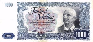 Austria, 1,000 Shilling, P135