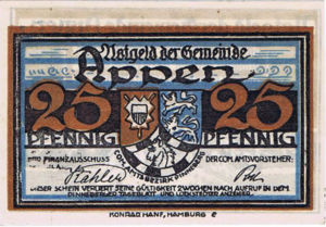 Germany, 25 Pfennig, 39.1
