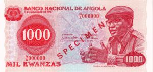 Angola, 1,000 Kwanza, P117s