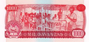 Angola, 1,000 Kwanza, P117s