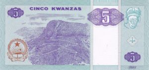 Angola, 5 Kwanza, P144a