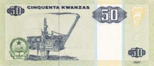Angola, 50 Kwanza, P146a