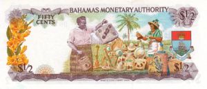 Bahamas, 50 Cent, P26a