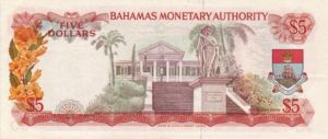 Bahamas, 5 Dollar, P29a