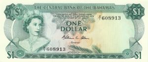 Bahamas, 1 Dollar, P35b