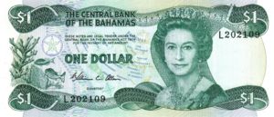 Bahamas, 1 Dollar, P43a
