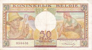 Belgium, 50 Franc, P133b