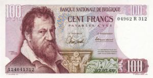 Belgium, 100 Franc, P134a