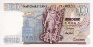 Belgium, 100 Franc, P134a