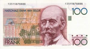 Belgium, 100 Franc, P142a