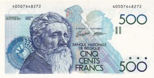 Belgium, 500 Franc, P143a