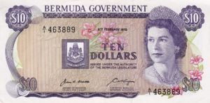 Bermuda, 10 Dollar, P25a