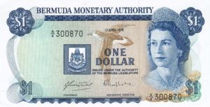 Bermuda, 1 Dollar, P28b v1