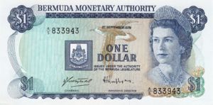 Bermuda, 1 Dollar, P28b v2