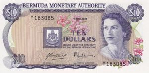 Bermuda, 10 Dollar, P30a