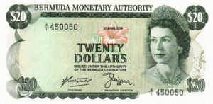 Bermuda, 20 Dollar, P31a