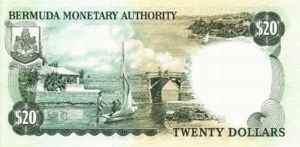 Bermuda, 20 Dollar, P31a