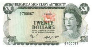 Bermuda, 20 Dollar, P31c