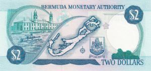 Bermuda, 2 Dollar, P34b