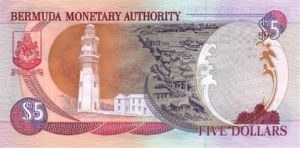 Bermuda, 5 Dollar, P51a
