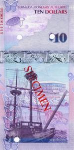 Bermuda, 10 Dollar, P59s
