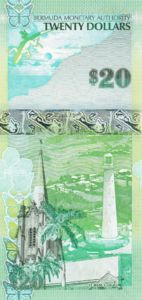 Bermuda, 20 Dollar, P60a Sign.2