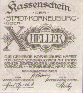 Austria, 10 Heller, FS 466a