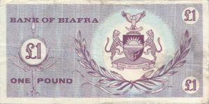 Biafra, 1 Pound, P2