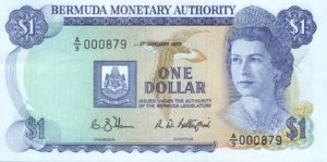 Bermuda, 1 Dollar, P28d