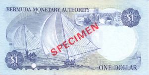 Bermuda, 1 Dollar, P28s