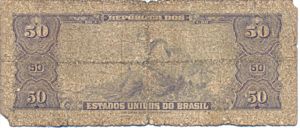 Brazil, 50 Cruzeiro, P152b