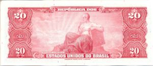 Brazil, 20 Cruzeiro, P168b