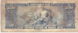 Brazil, 500 Cruzeiro, P172a
